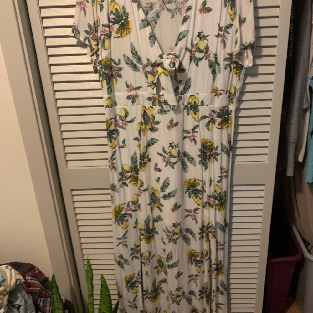 LEMON MAXI DRESS